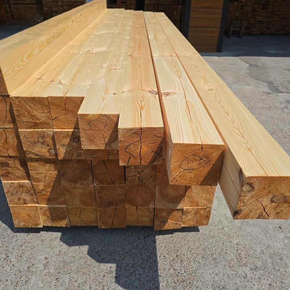 Брус сухий струганий 150x150x4000мм.